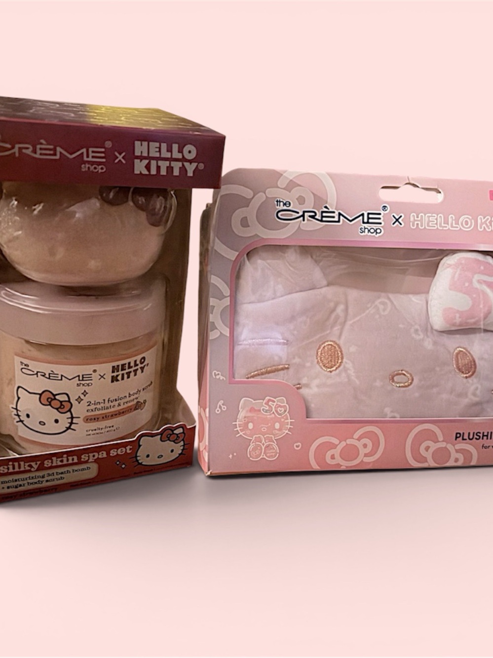 HELLO KITTY PLUSH MASK SET - Picture 1 of 2